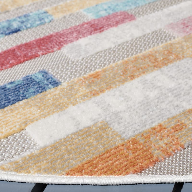 SAFAVIEH Cabana Marylise Indoor/ Outdoor Boho Rug