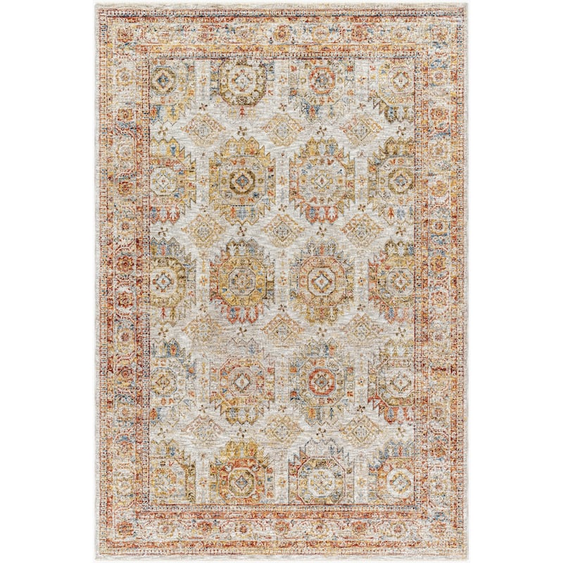 Livabliss Transitional Mona Lisa Medallion Area Rug