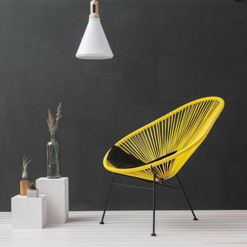 Acapulco Chair. Set of 2 - H34.5x W28.5x D32.75