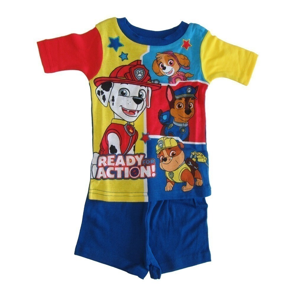 Shop Nickelodeon Little Boys Royal Blue Yellow Paw Patrol Two
