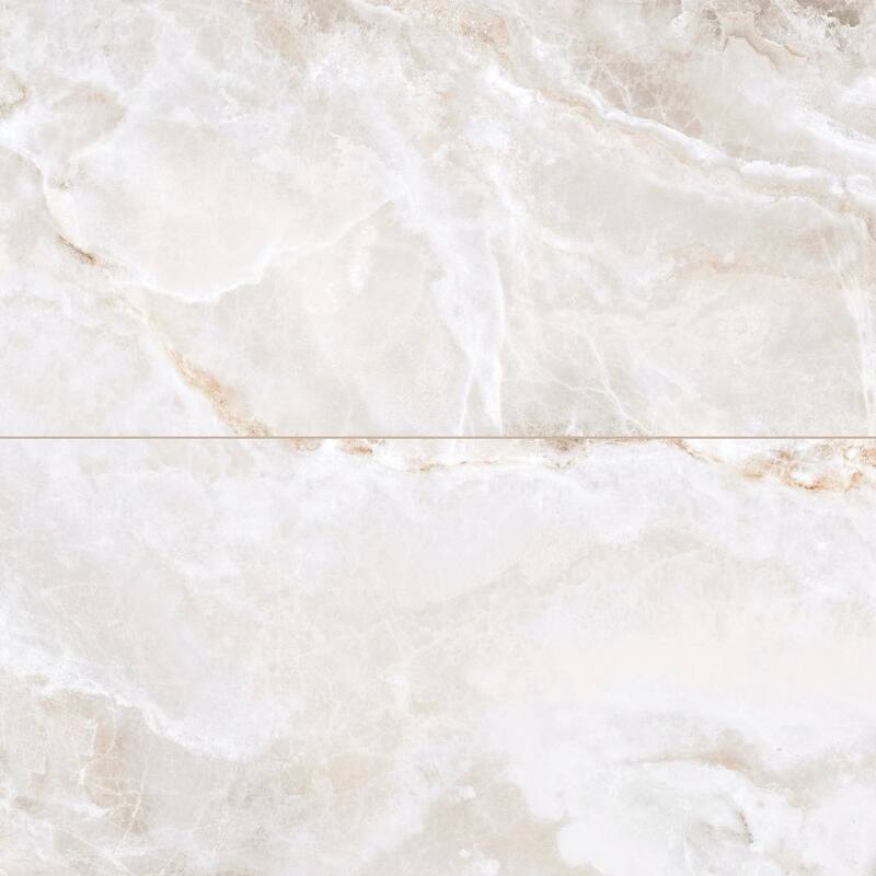 The Tile Life Banff 24x48 Matte Porcelain Floor & Wall Tile - White - 4 x 4 Sample