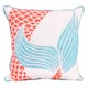 Option Turquoise, Coral and Cream Mermaid