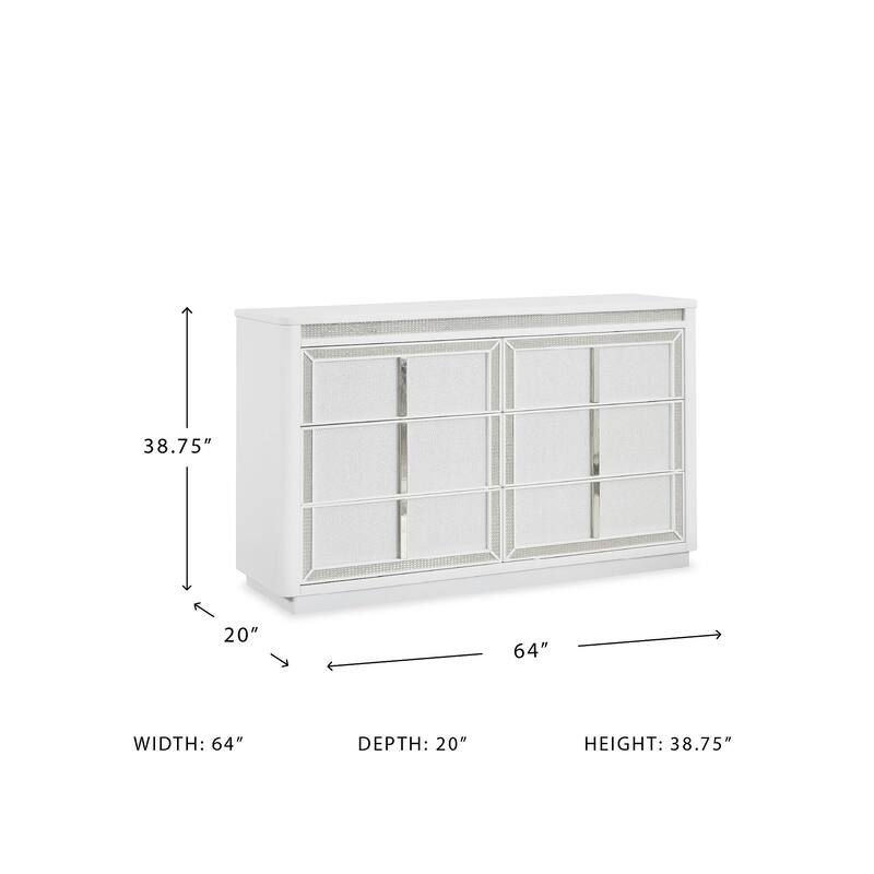 Signature Design by Ashley Chalanna White Dresser
