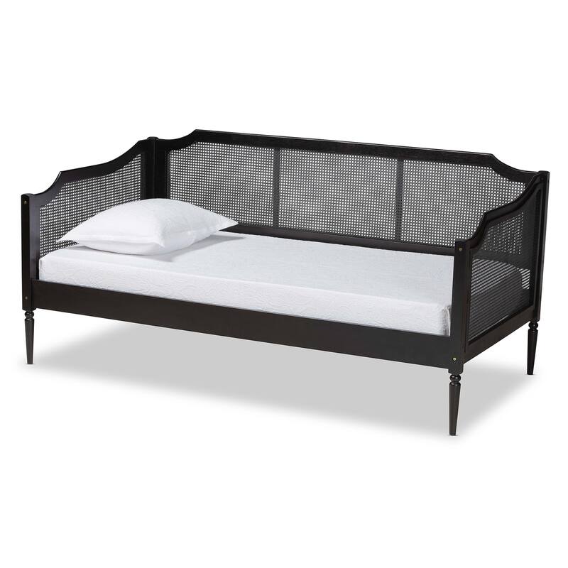 Twin Size Daybed Wood Frame - Modern Design Bedroom Furniture