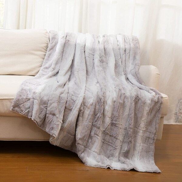 Bed bath and discount beyond plush blanket