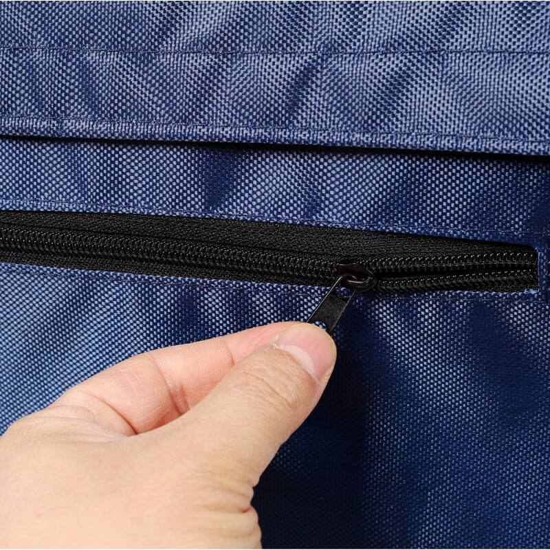 Shopping Trolley with Wheels, Trolley Black Foldable Shopping Cart, Removable Shopping Oxford Waterproof Bag