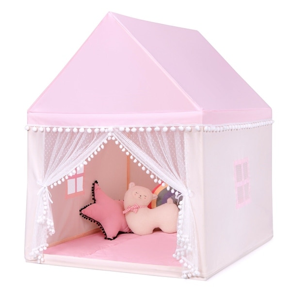 Small Rug by Win Green Floor Quilt Large Pink Princess Castle Play Mat 