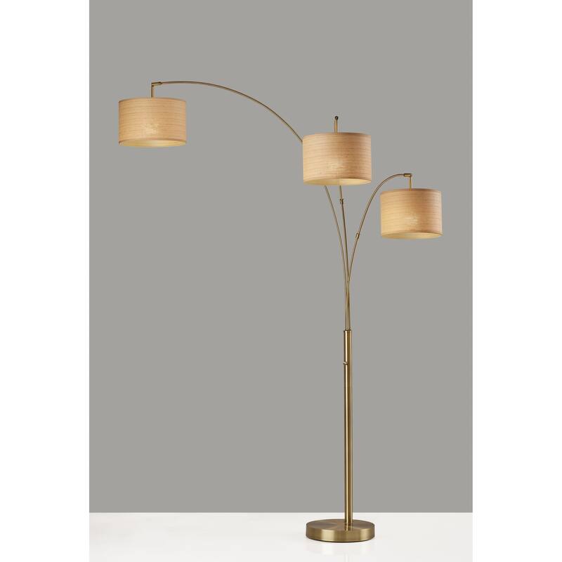 Adesso Bowery 3-Arm Arc Lamp