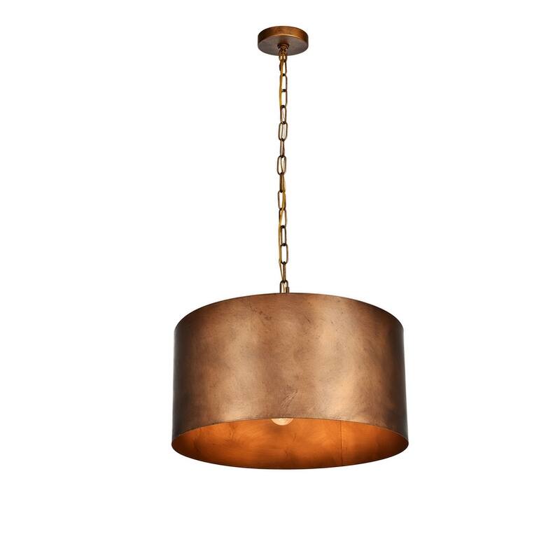 Miro Collection Pendant D20 H11.75 Lt:3 Manual Brass Finish