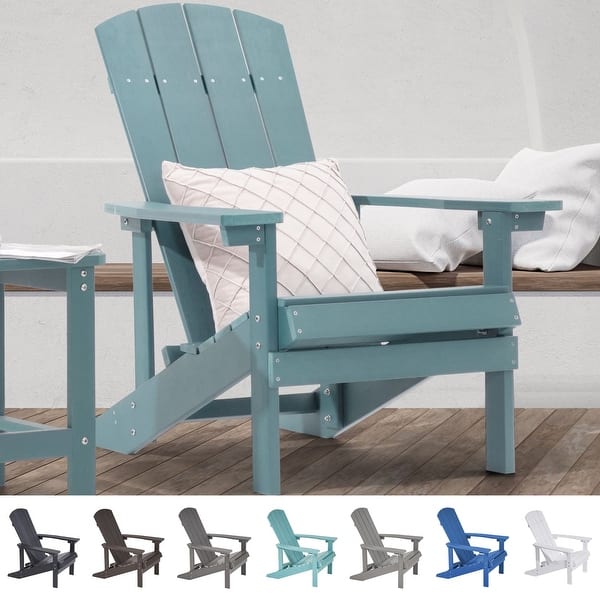 slide 2 of 78, Bonosuki Outdoor HIPS Weather-Resistant Plastic Adirondack Chairs