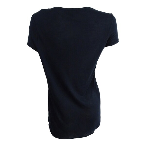 womens polo crew neck t shirt