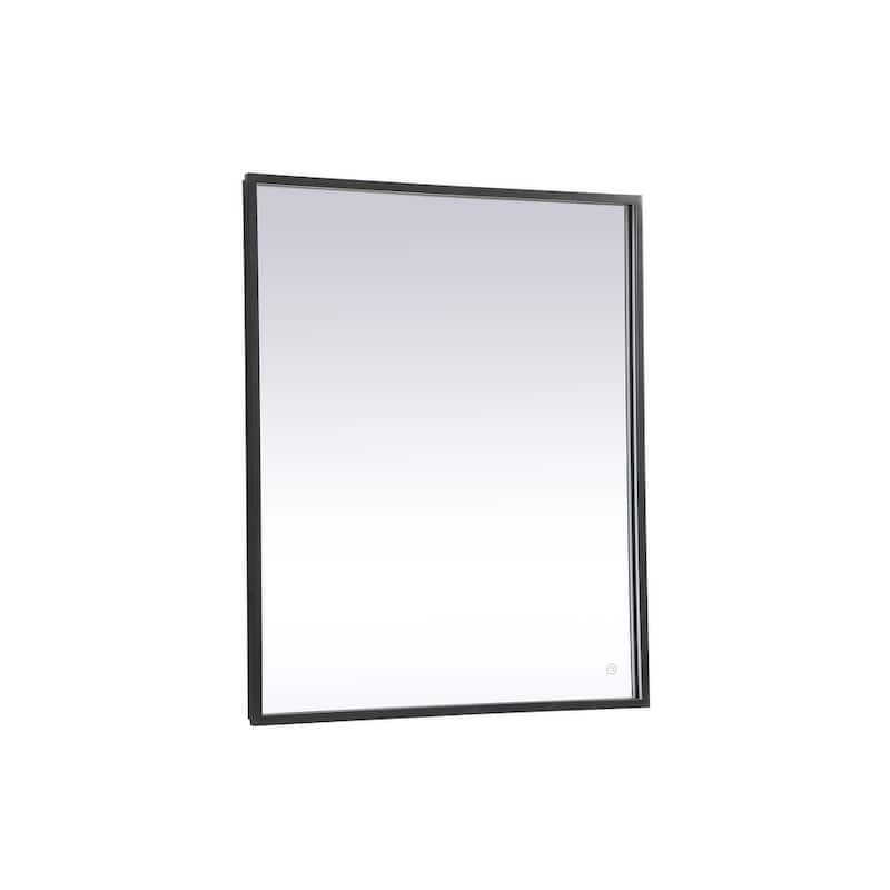 Indigo Home 30x36 inch LED mirror with adjustable color temperature