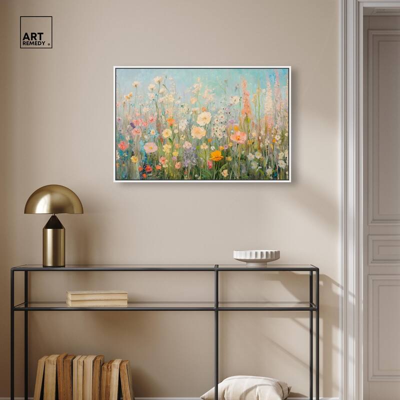 Soft Focus Flora II Canvas by Art Remedy