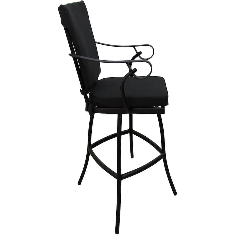 Outdoor or Indoor Counter 26", 30" or Extra Tall 34" Bar Stool - Jamey