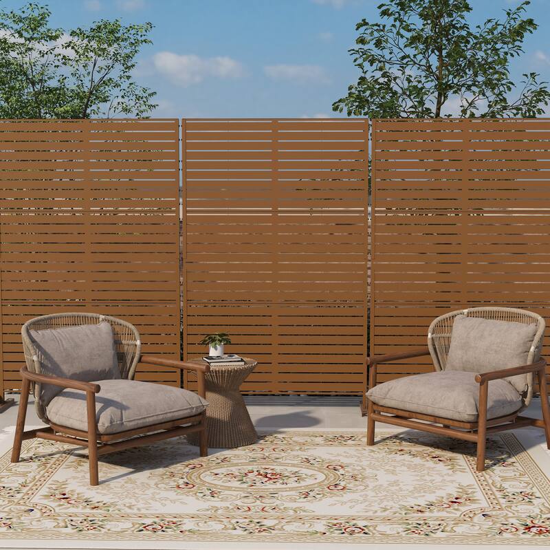 Outdoor Pattern Privacy Metal Screen Patio Garden Fence Panel