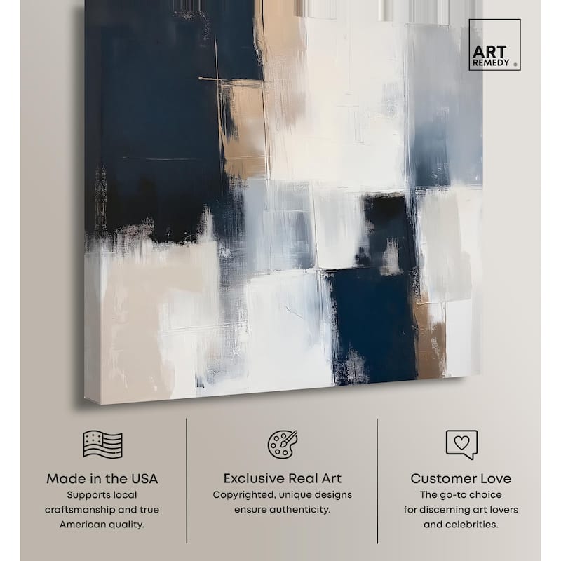 Stormy Hues II Canvas by Art Remedy, Gallery Wrapped