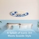 preview thumbnail 74 of 76, American Art Decor Surfboard Plaque Wall Sign