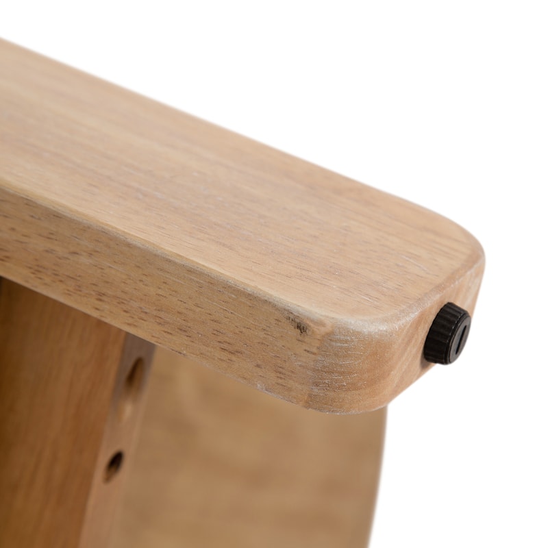 Kate and Laurel Foxford Round Wood Coffee Table