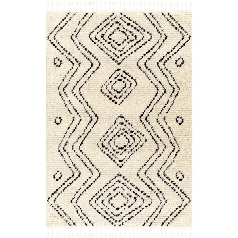 Mr. Kate Winston Boho Diamond Plush Area Rug