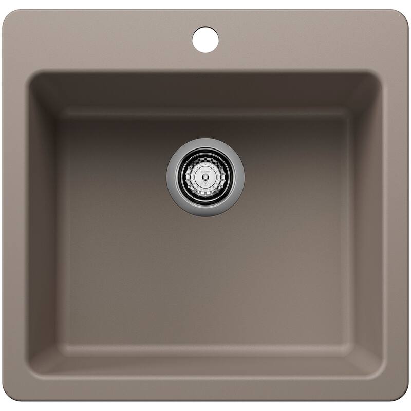 Blanco 443229 Liven 21" Drop-In/Undermount Single Basin SILGRANIT