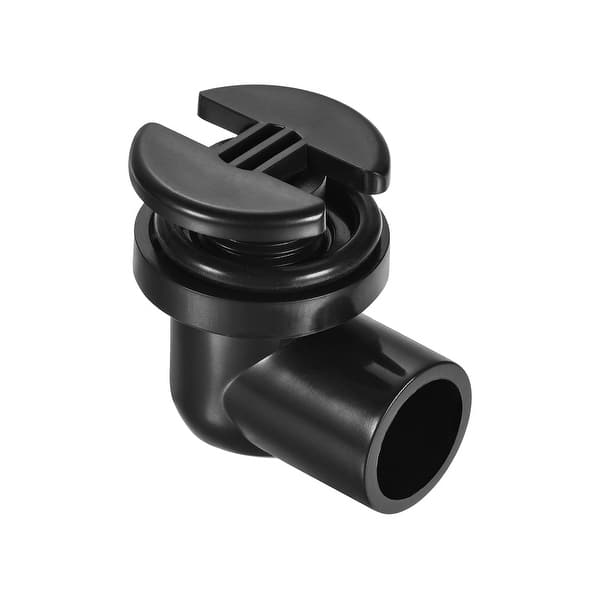 2Pcs PVC Water Tank Pipe Fitting 20mm Elbow Connector with Rubber Ring ...