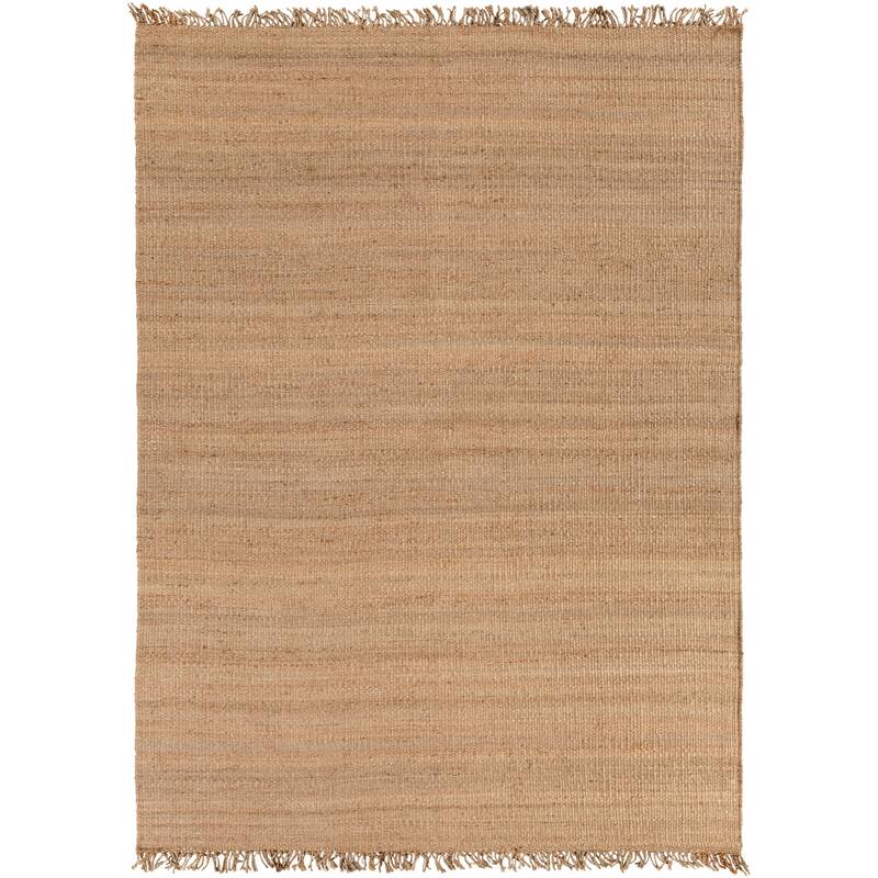 The Curated Nomad Duan Hand-woven Jute Natural Area Rug - 8' x 10'6" - 8' x 10'6" - Natural