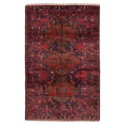 Teimani Navy Rug 3'10" x 6'2" - 3'10 x 6'2