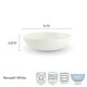 preview thumbnail 3 of 2, Fitz and Floyd Nevaeh White Vegetable Bowl, 64 Oz