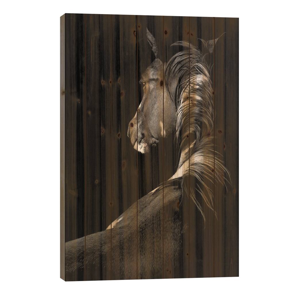 Sunstruck Print On Wood by Julie T. Chapman - Multi-Color