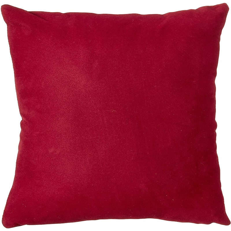 Violet Linen Chenille Candy Circle Spots Pattern Decorative Cushion Cover