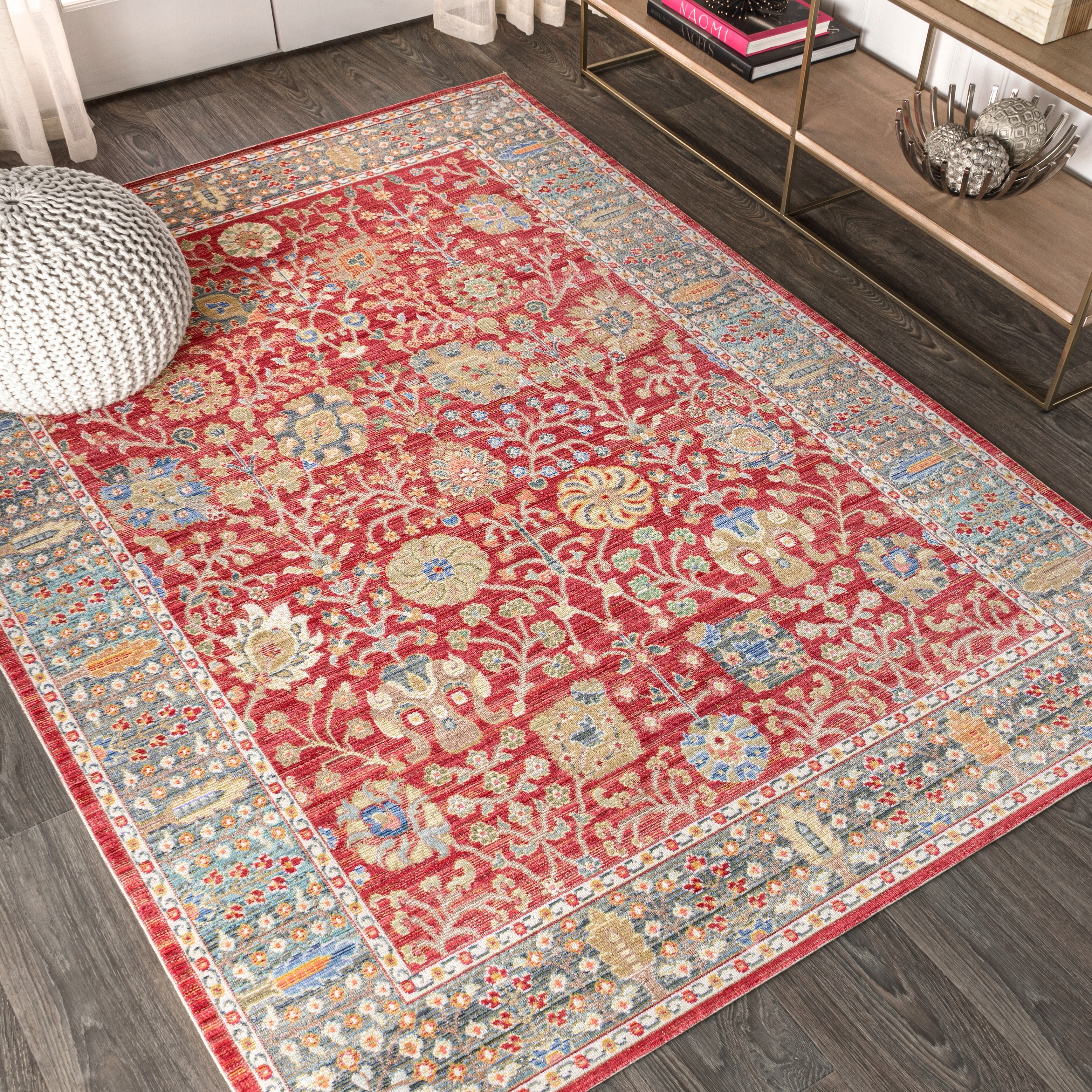 Jonathan Y India Flower And Vine Burgundy Area Rug On Sale Overstock 28415861 Living room furniture sofas & couches sectionals living room sets ottomans & poufs accent chairs recliners coffee & accent tables entertainment centers. jonathan y india flower and vine burgundy area rug