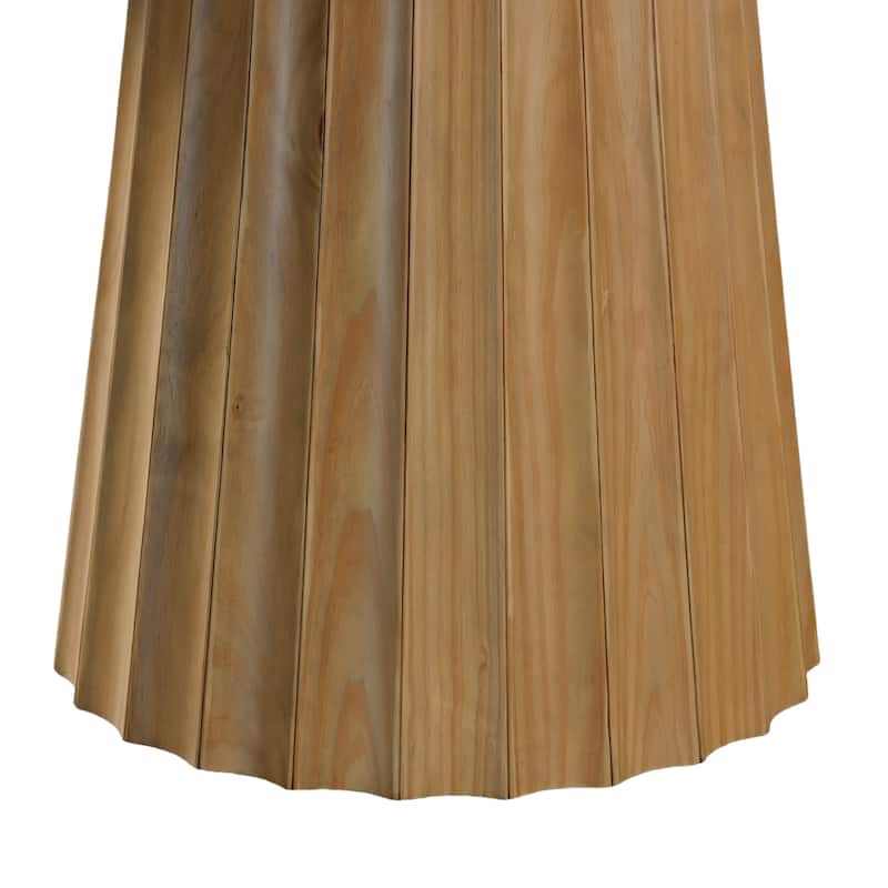 86" Modern Oval Dining Table Set with 8 Upholstered Chairs Textured Wood Top & Dual Pleated Pedestal Base