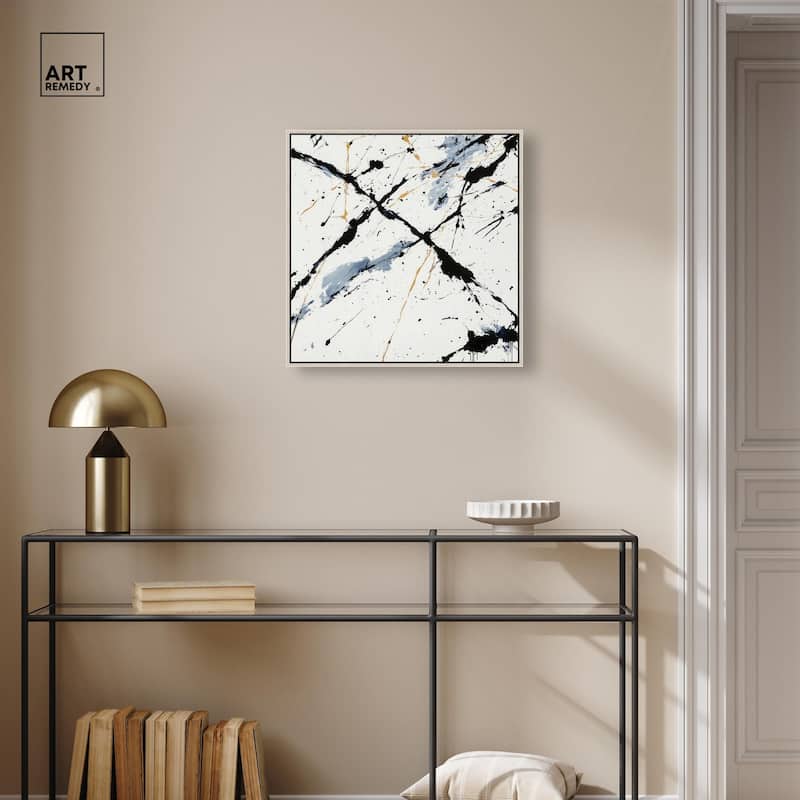 Splintered Impact II Canvas by Art Remedy
