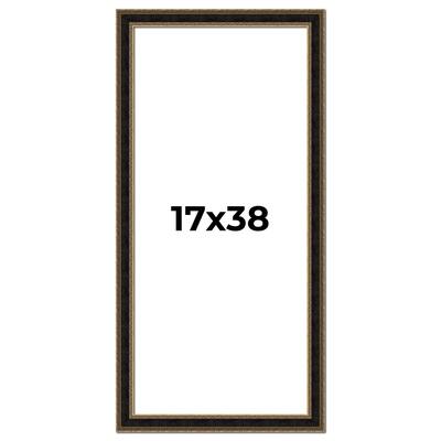 17x38 Frame Gold Antique Vintage Sold Wood Picture Frame | 1.75 Inch
