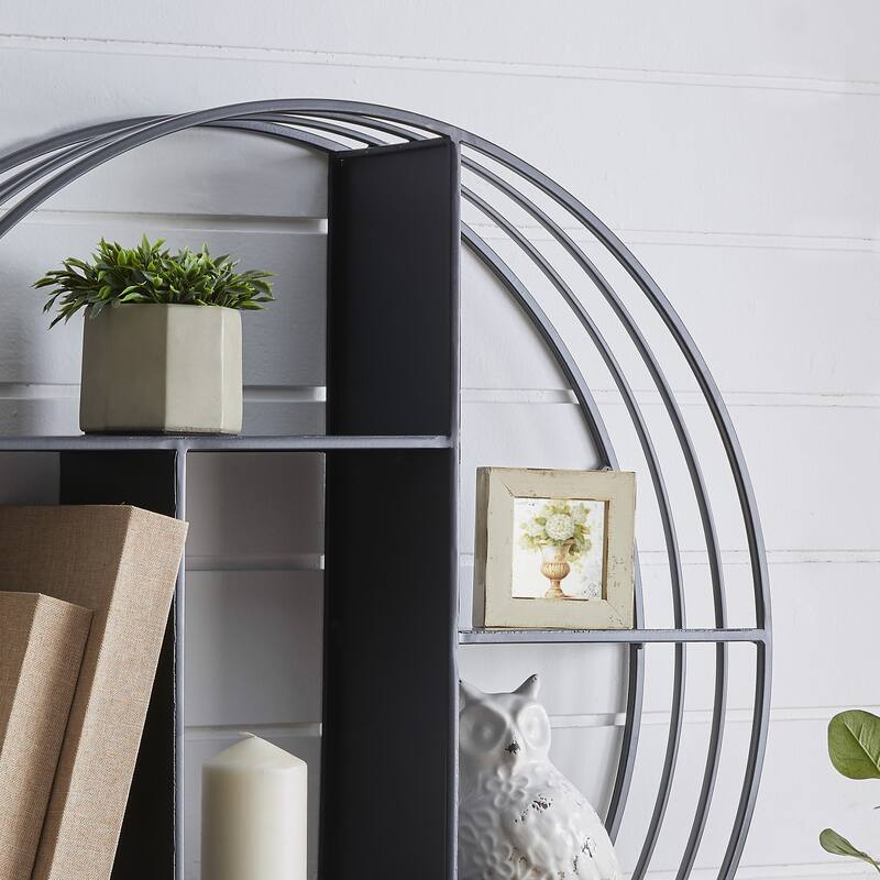 FirsTime & Co. Brody Industrial Circular 27.5-in. Metal Shelf