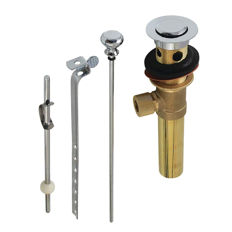 Trimscape Pop-Up Drain with Overflow - Polished Chrome