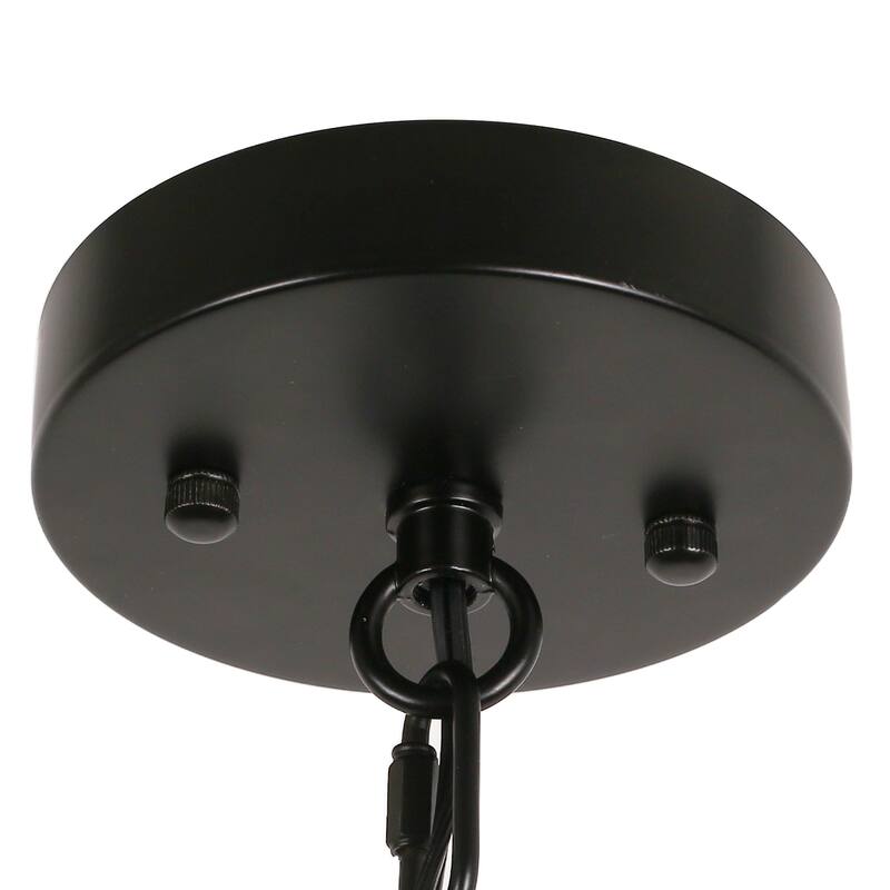 YANSUN Luxury 6-Light Gold & Black Branch Chandelier, E12 Sockets, Bulbs Not Included