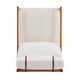 preview thumbnail 28 of 30, Christopher Knight Home - Jennie Tall-Back Wood Armchair with Ergonomic Comfort for Any Room