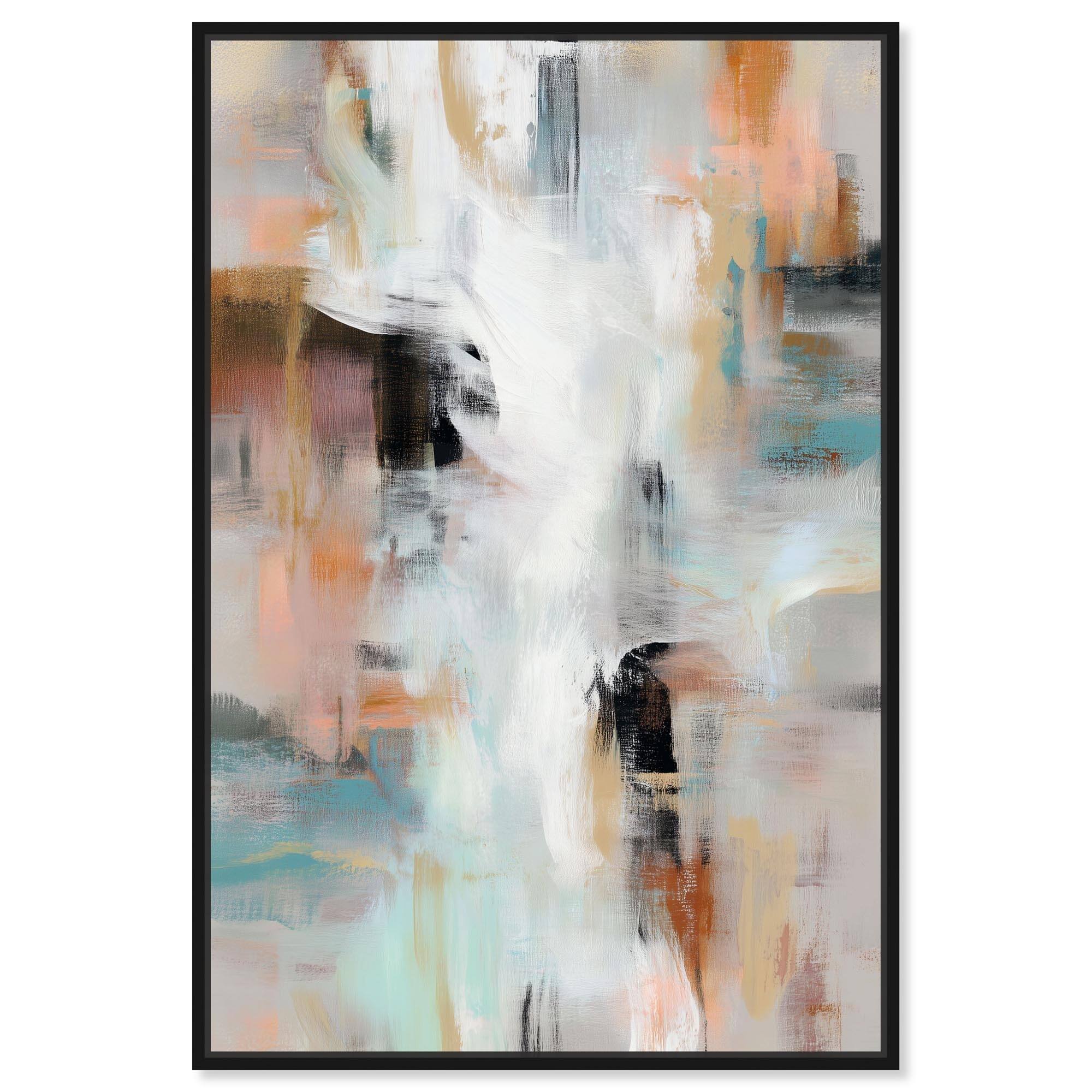 Gilded Mist Canvas by Art Remedy