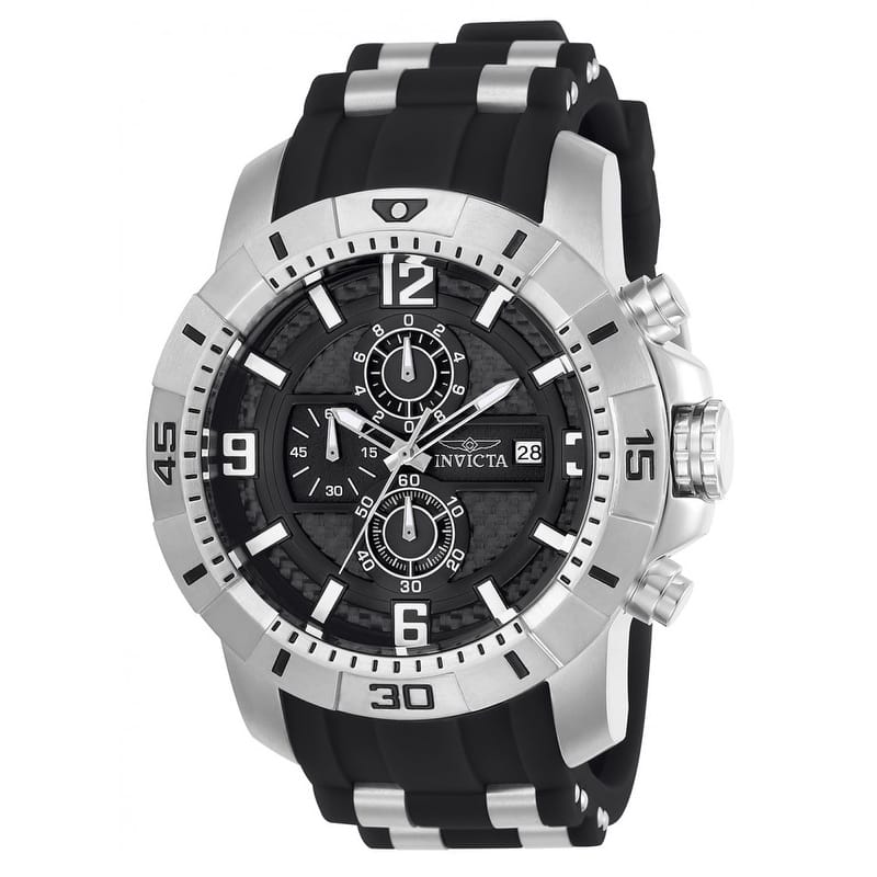 Invicta Men's 24962 Pro Diver Quartz Multifunction Black Dial Watch
