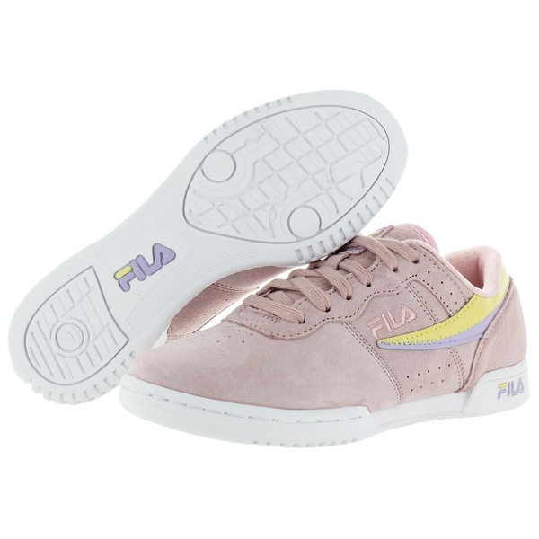 pink fila trainers