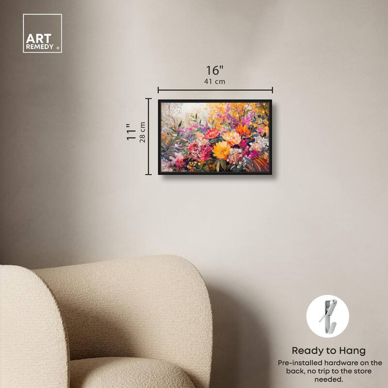 Amber Auras Canvas by Art Remedy