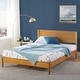 preview thumbnail 1 of 15, Priage by ZINUS Mid Century Wood Platform Bed Frame