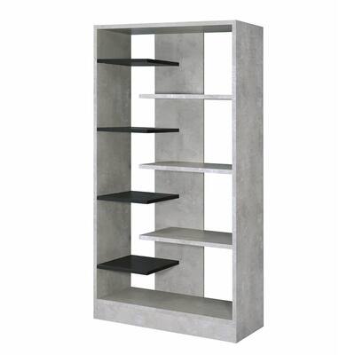 Open Bookshelf 8 Shelvds with Wood Frame