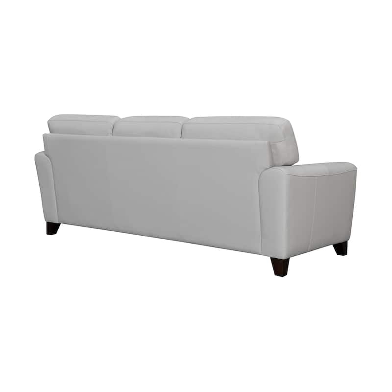 Bergen 87" Leather Upholstered 3-Seater Sofa