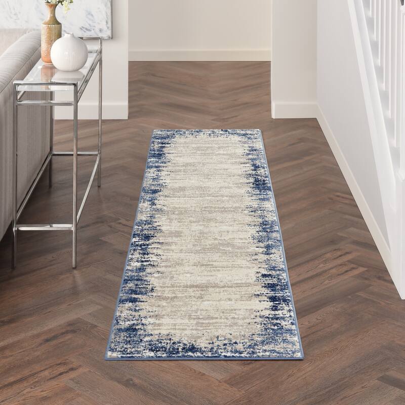 Nourison Cyrus Modern Abstract Area Rug