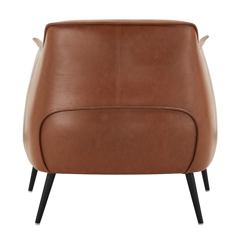 Brno Leather Gel Accent Chair by iNSPIRE Q Modern