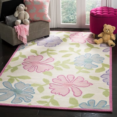 SAFAVIEH Handmade Kids Clarisa Wool Rug