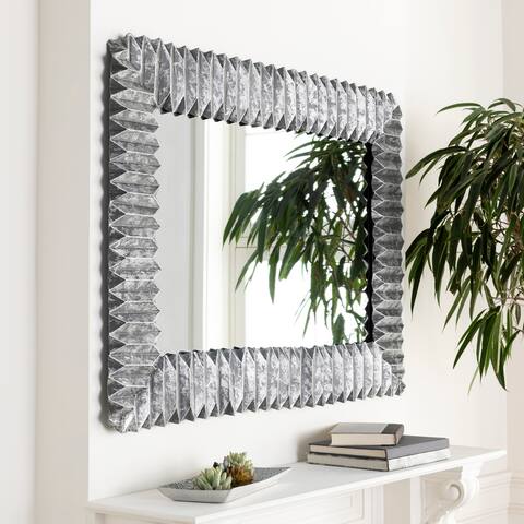 Artistic Weavers Hilga Galvanized Metal 45x33-inch Rectangular Mirror