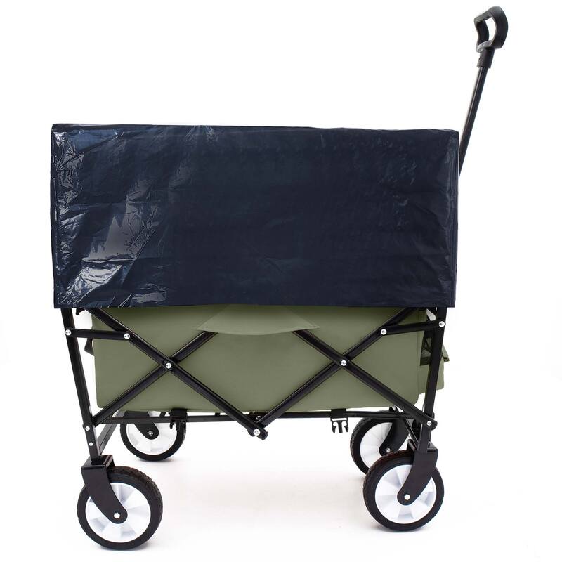 2.1 cu ft. Steel Foldable Wagon Cart
